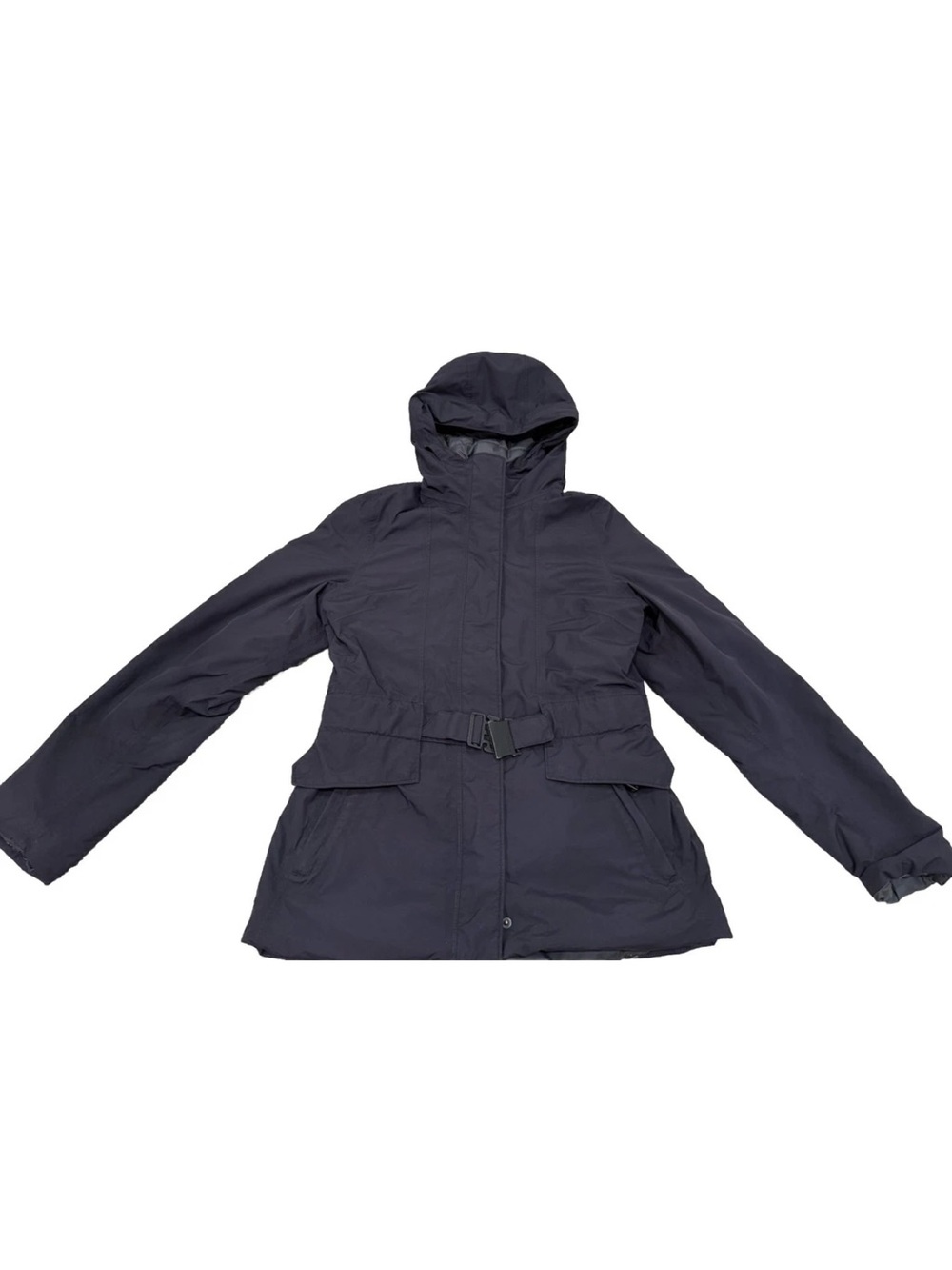 The North Face Women's Hooded Belted Trench Coat - Black